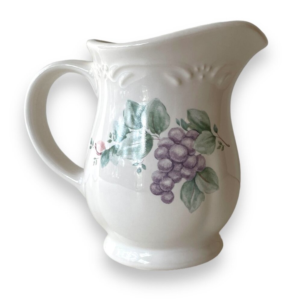 Pfaltzgraff Grapevine Creamer Pitcher (used)